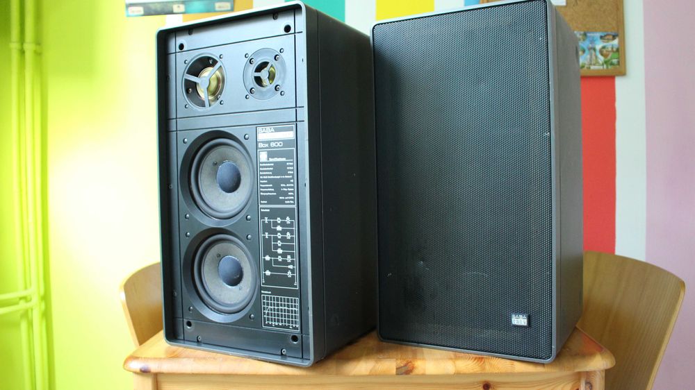 SABA BOX 600 ULTRA Hi Fi Kolumny