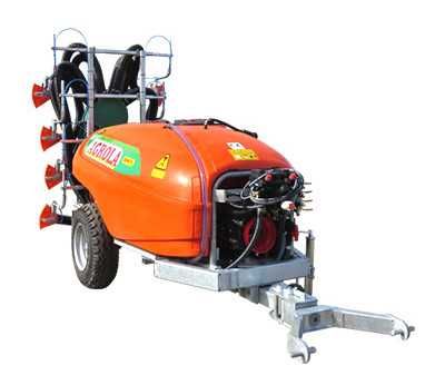 Opryskiwacz sadowniczy wielogardzielowy Agrola Ribes A8