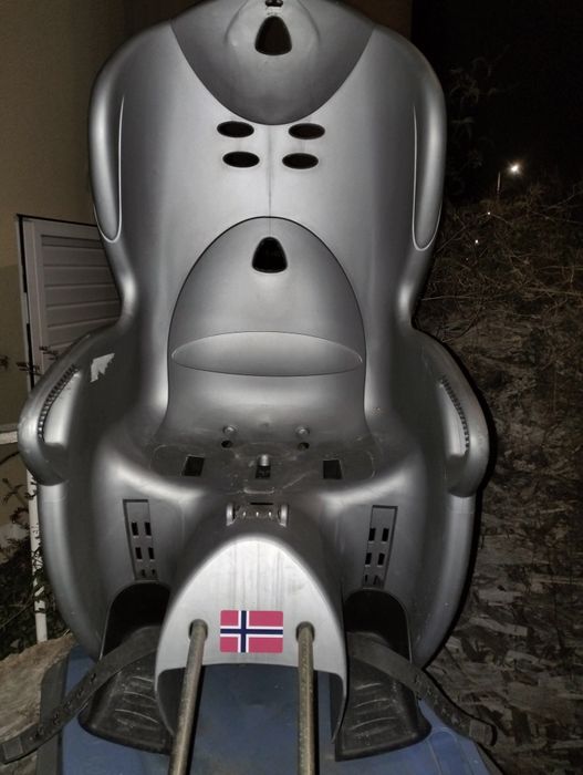 Transporte criança bicicleta