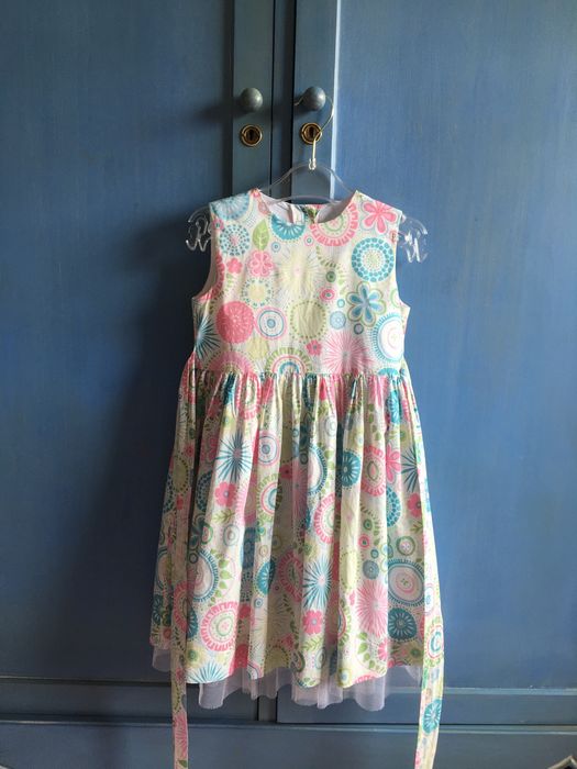 Vestido flores Papo d’ Anjo