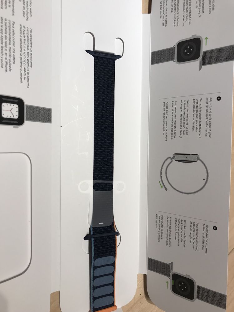 Deep Navy Sport Loop, 40 mm, jak nowy, pasek do apple watch