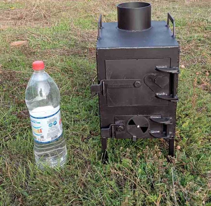 Окопна буржуйка бліндажна пічка компактна блиндажная буржуйка печь