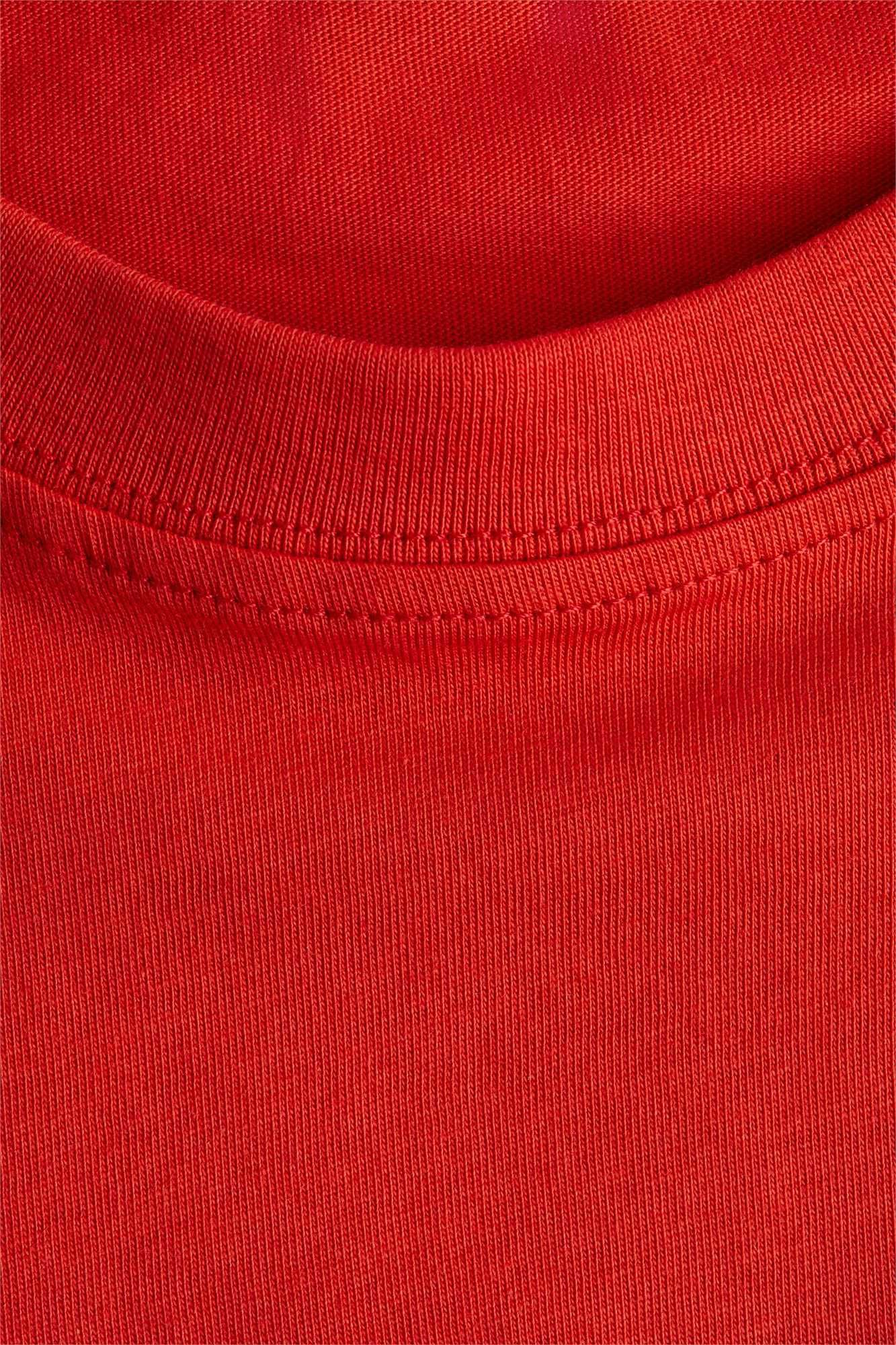 Bluzka koszulka T-shirt oversize S nowa kole czerwona PROMOCJA bawełna