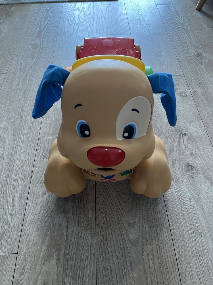Jeździk pchacz Fisher Price Piesek sprawny