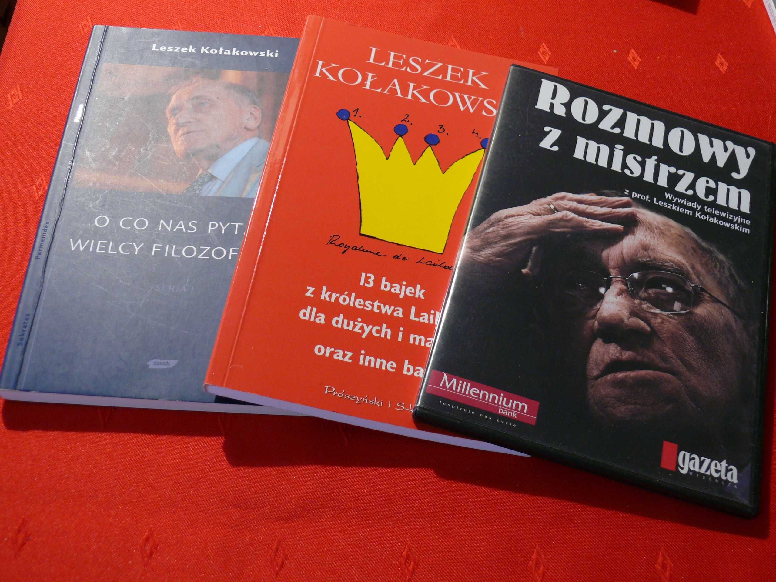 Leszek Kołakowski 8 książek i płyta dvd