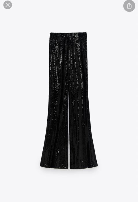Брюки штани zara в пайєтки
