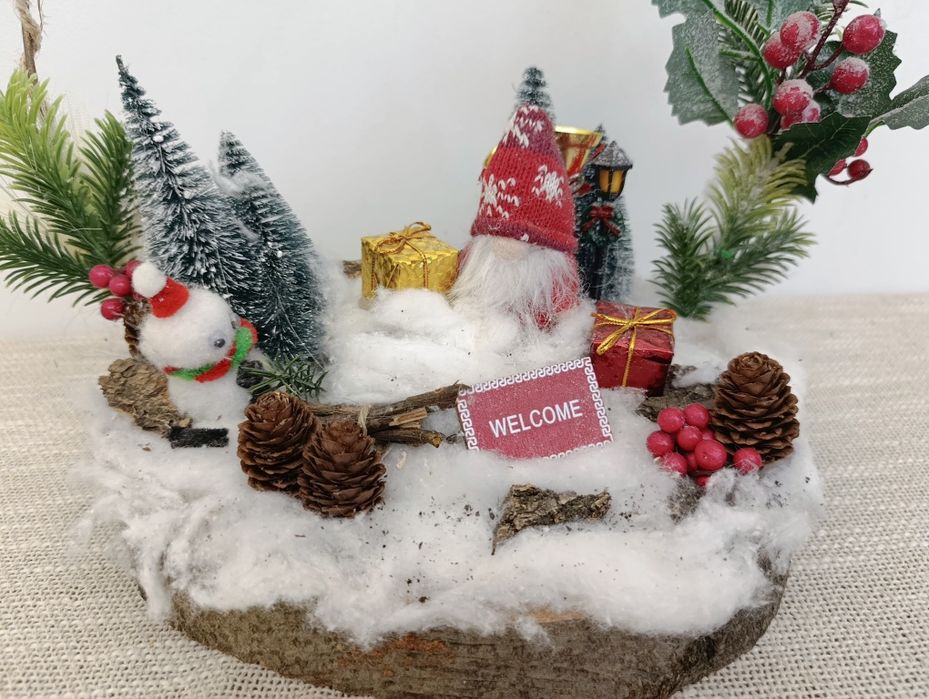 Ozdoba świąteczna/ scenka świąteczna