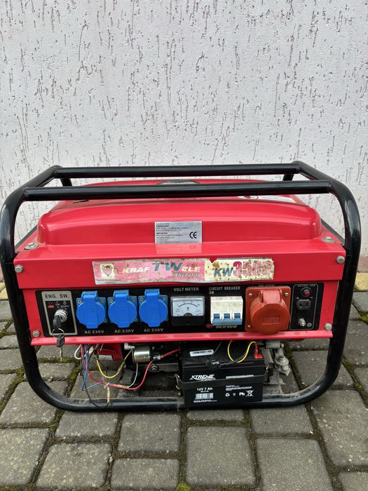 Генератор бензиновий 3.5kw krafTWele