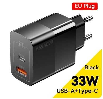 Швидка зарядка Essager 33W