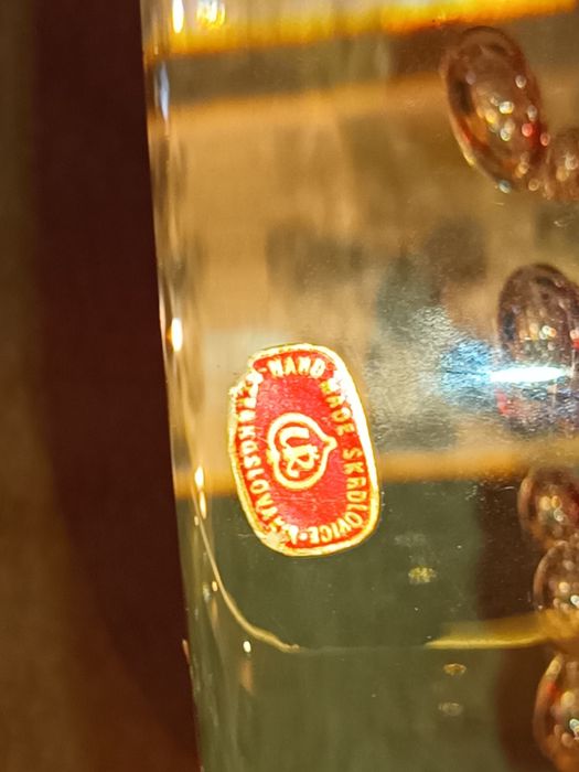 Czeskie szkło 1980/1990