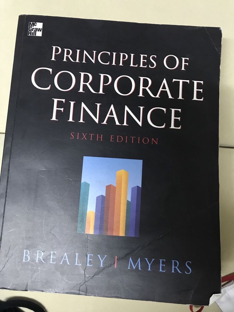 Principles of Corporate Finance