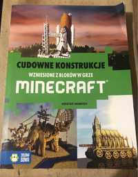 Minecraft konstrukcje - książka +gratis - koszulka Minecraft