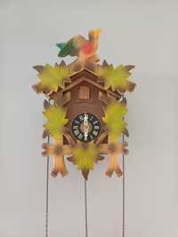 Zegar z kukulka drewniany