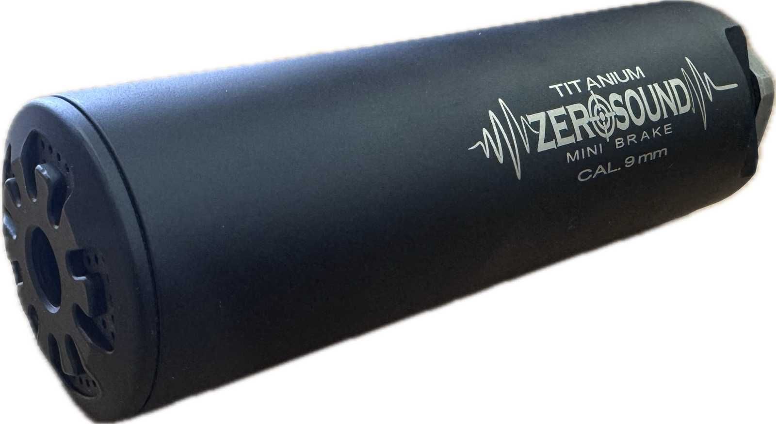 Саундмодератор Zerosound TITAN MINI 9 мм Black, FDE, Olive