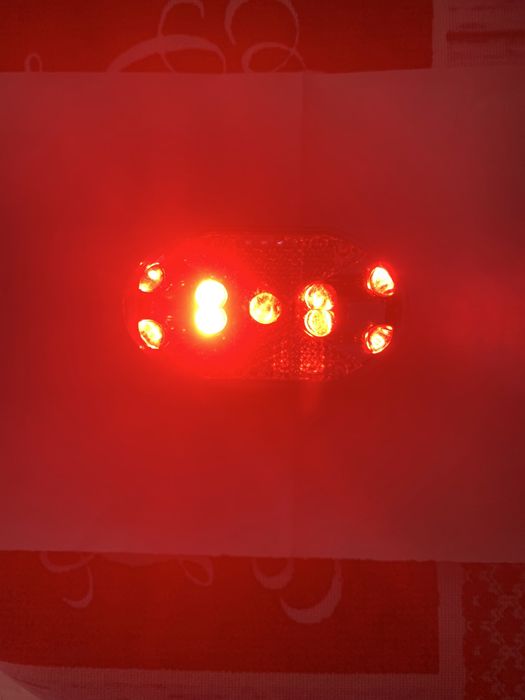 Задній ліхтар габарит на велосипед.