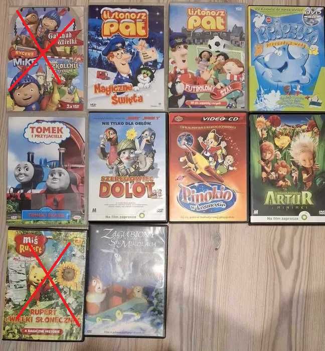 zestaw bajek dvd