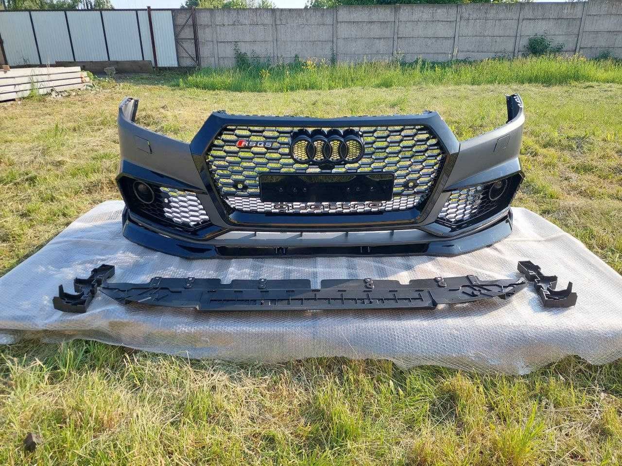 Передній бампер ( в стилі RS ) на Audi Q5 80A 2016-2020 року