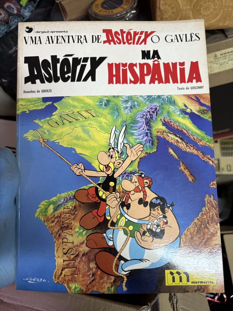 Livros do  Asterix.