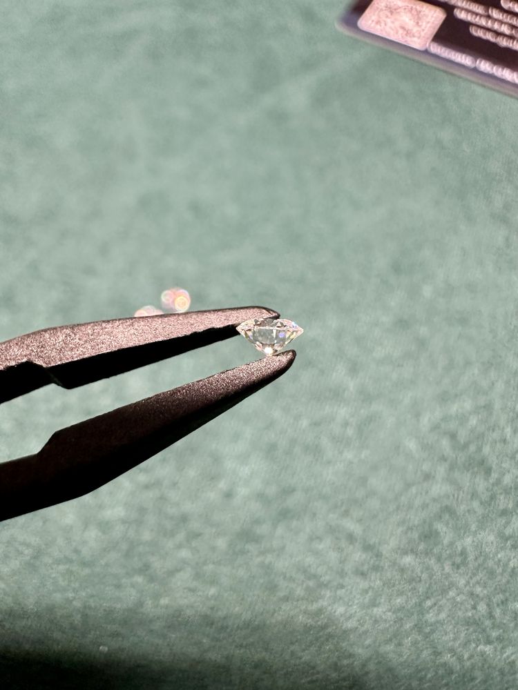 Moissanit 0.25ct 3.5mm VVS1 5szt