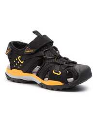 Geox Sandały J Borelis B. B J920RB 0CE14 C0054 S Black/Yellow  R 32