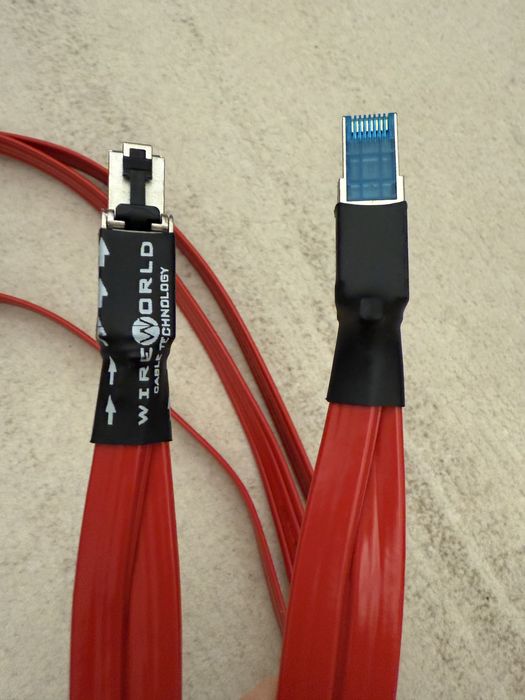 Wireworld Starlight 8 Twinax (STE) długi 5-metrowy kabel LAN Ethernet