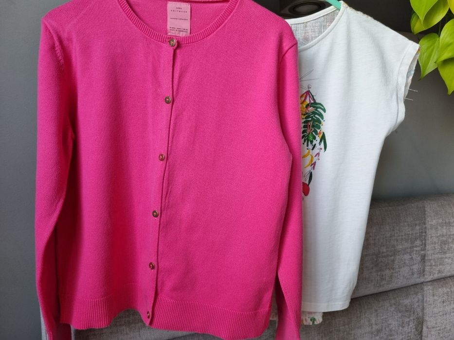 140 zara bluzka I sweterek