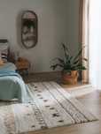 Nest Tapete com pelo Gobi Bege