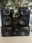 Zestaw glosnikow Surround + central TAGA HARMONY TAV-606S v.3