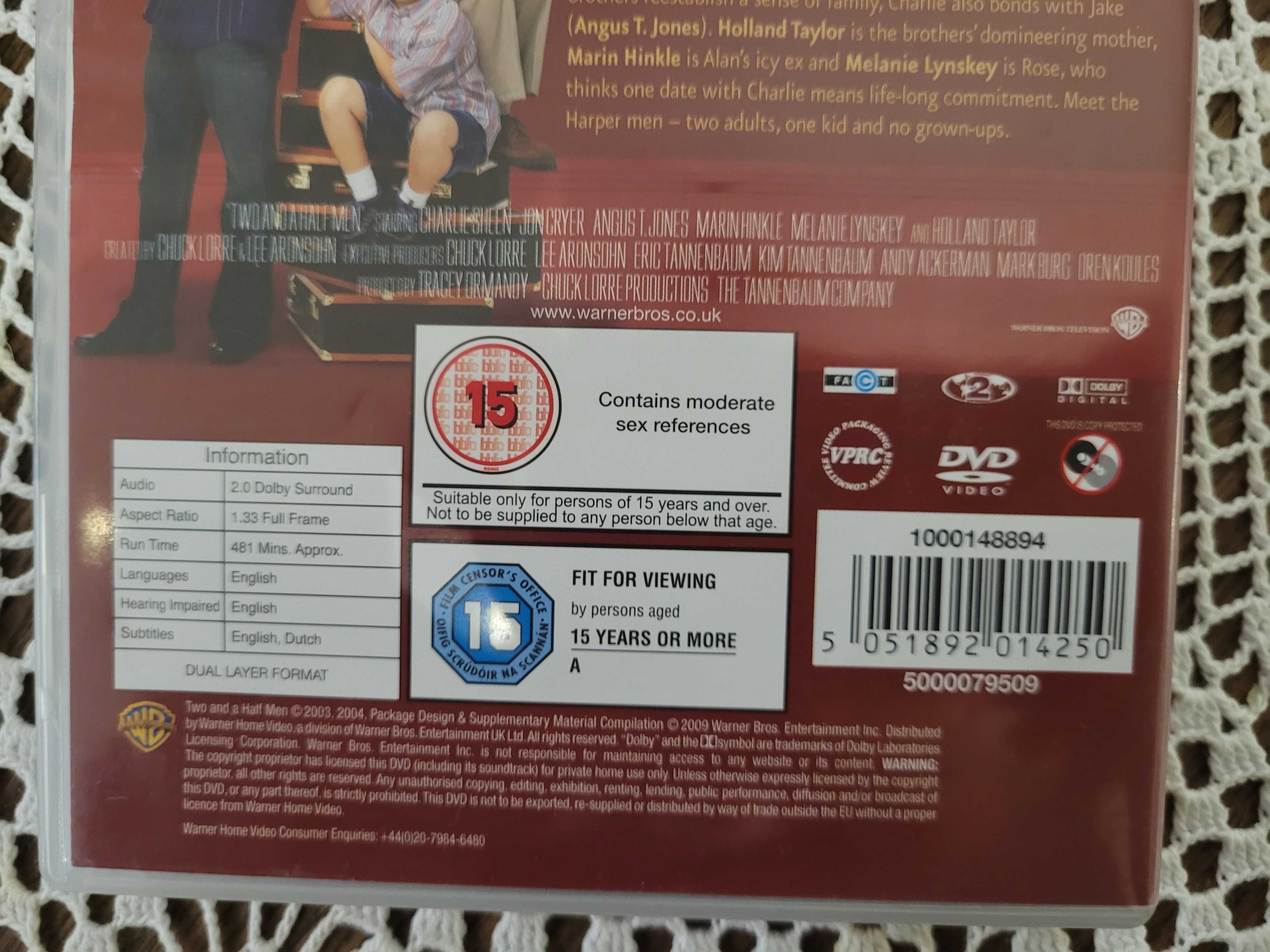 Two and a half men / Dwóch i pół sezon 1 na DVD