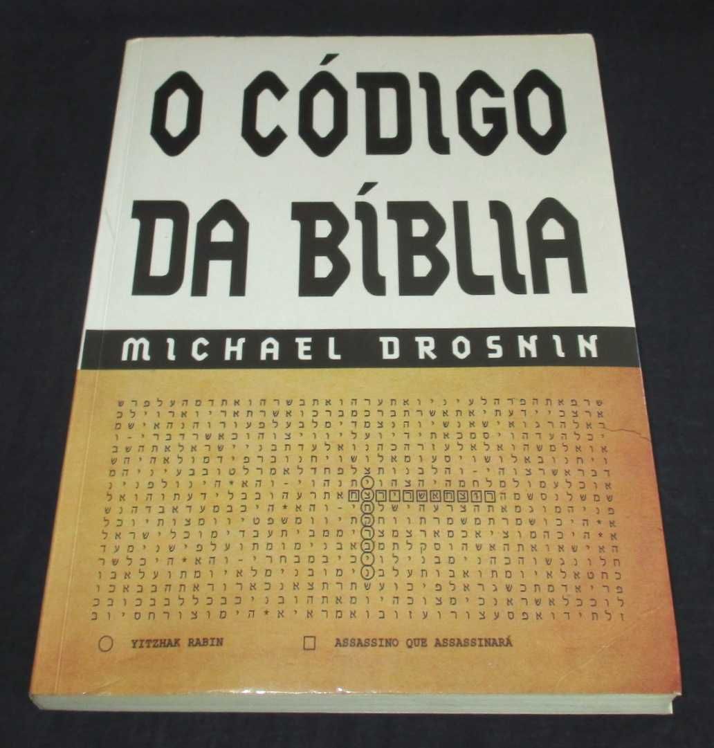 Livro O Código da Bíblia Michael Drosnin