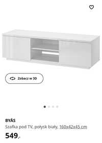 Szafka pod tv komoda BYÅS IKEA BESTA