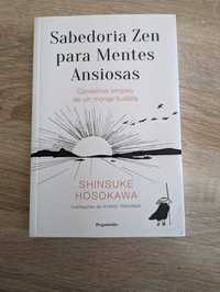Livro "Sabedoria Zen para mentes ansiosas" de Shinsuke Hosokawa