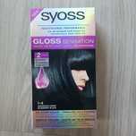 SYOSS farba do włosów jagodowa czerń gloss sensation blueberry black