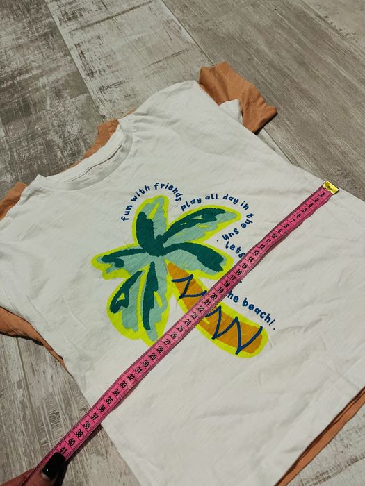 Комплект футболка бавовняна на хлопчика оверсайз 5 6 7 років