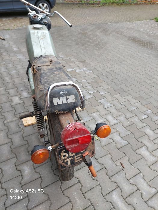 Mz 250 ze stodoły
