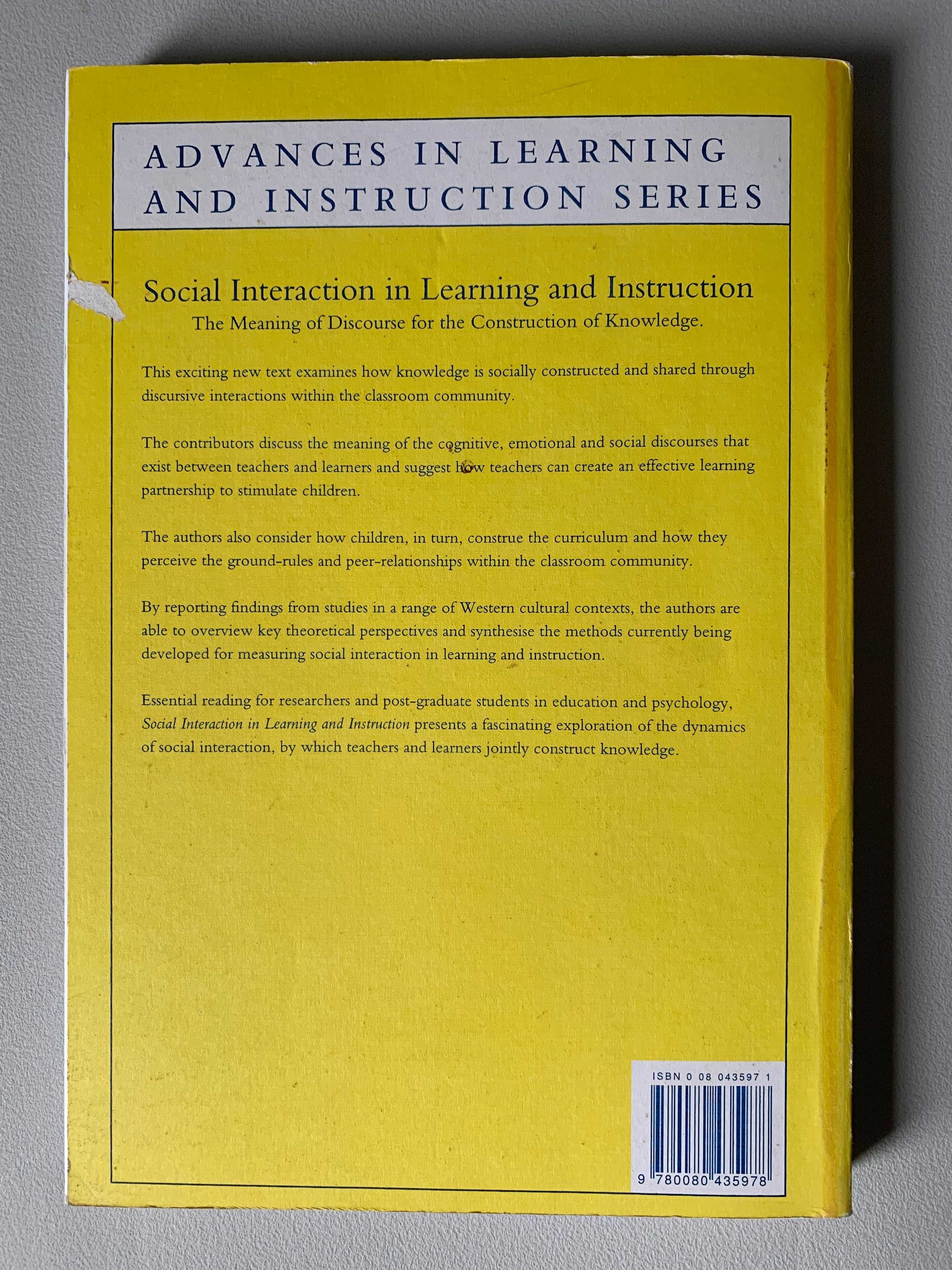 Social Interaction in Learning and Instruction