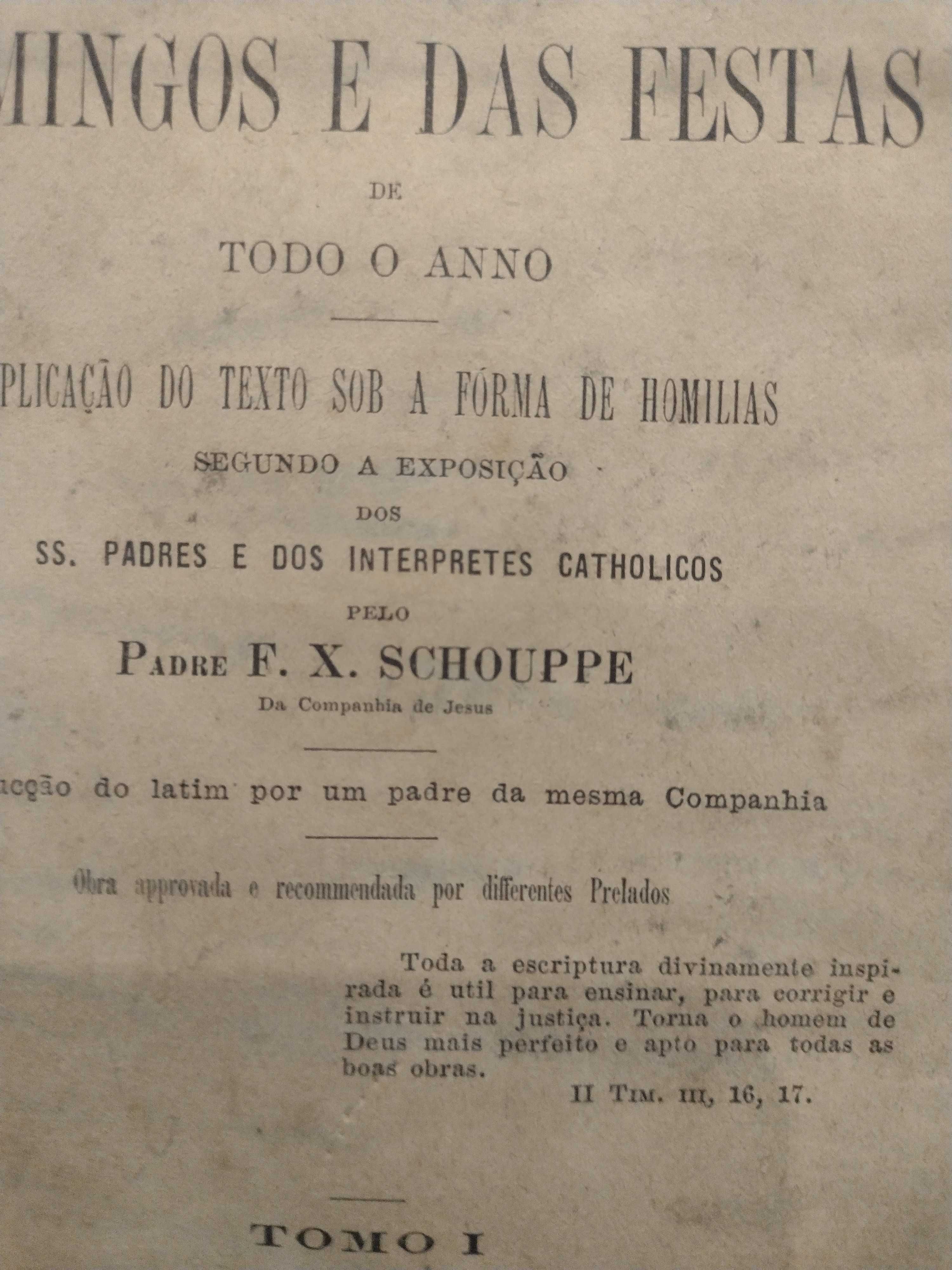 Evangelhos dos Domingos e das Festas Padre F. X. Schouppe