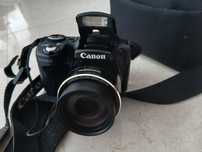 Máquina Fotográfica Canon PowerShot SX500 IS como nova + Acessórios