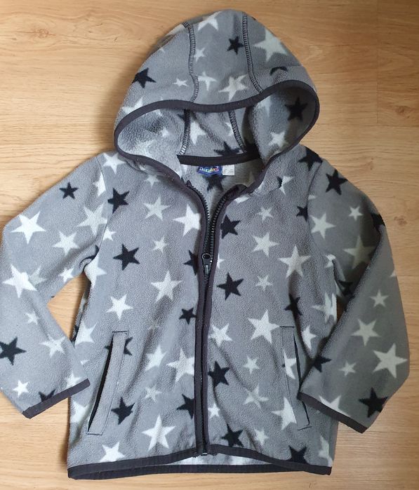 Bluza polarowa z kapturem marki Lupilu (98-104cm)