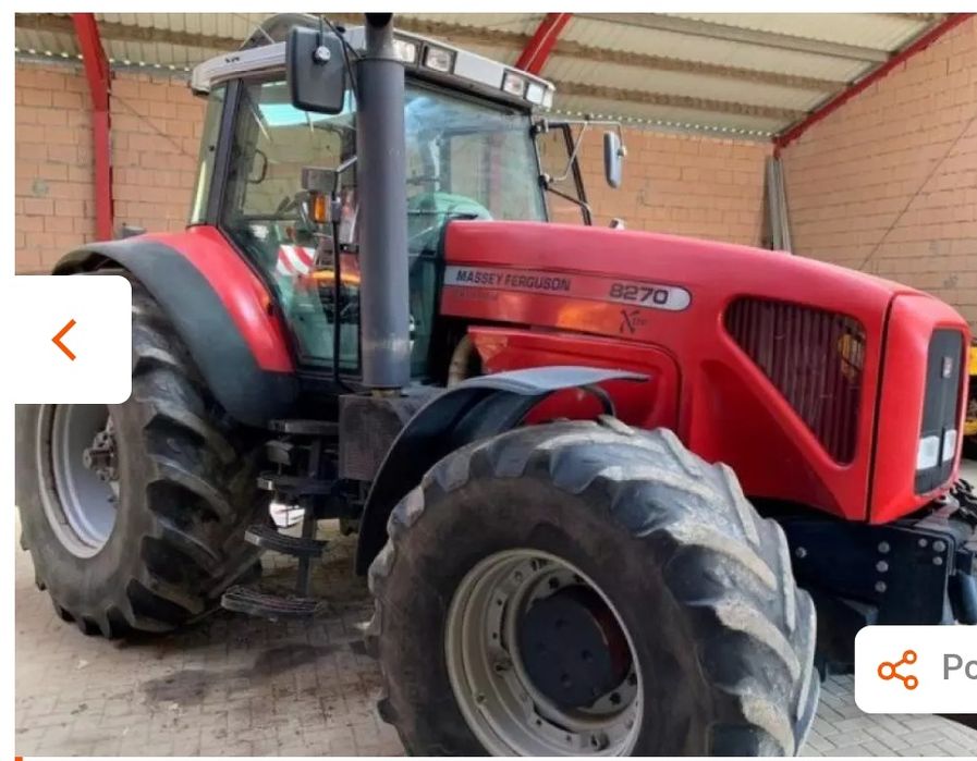 Massey Ferguson 8270 silnik mosty skrzynia wszystkie części