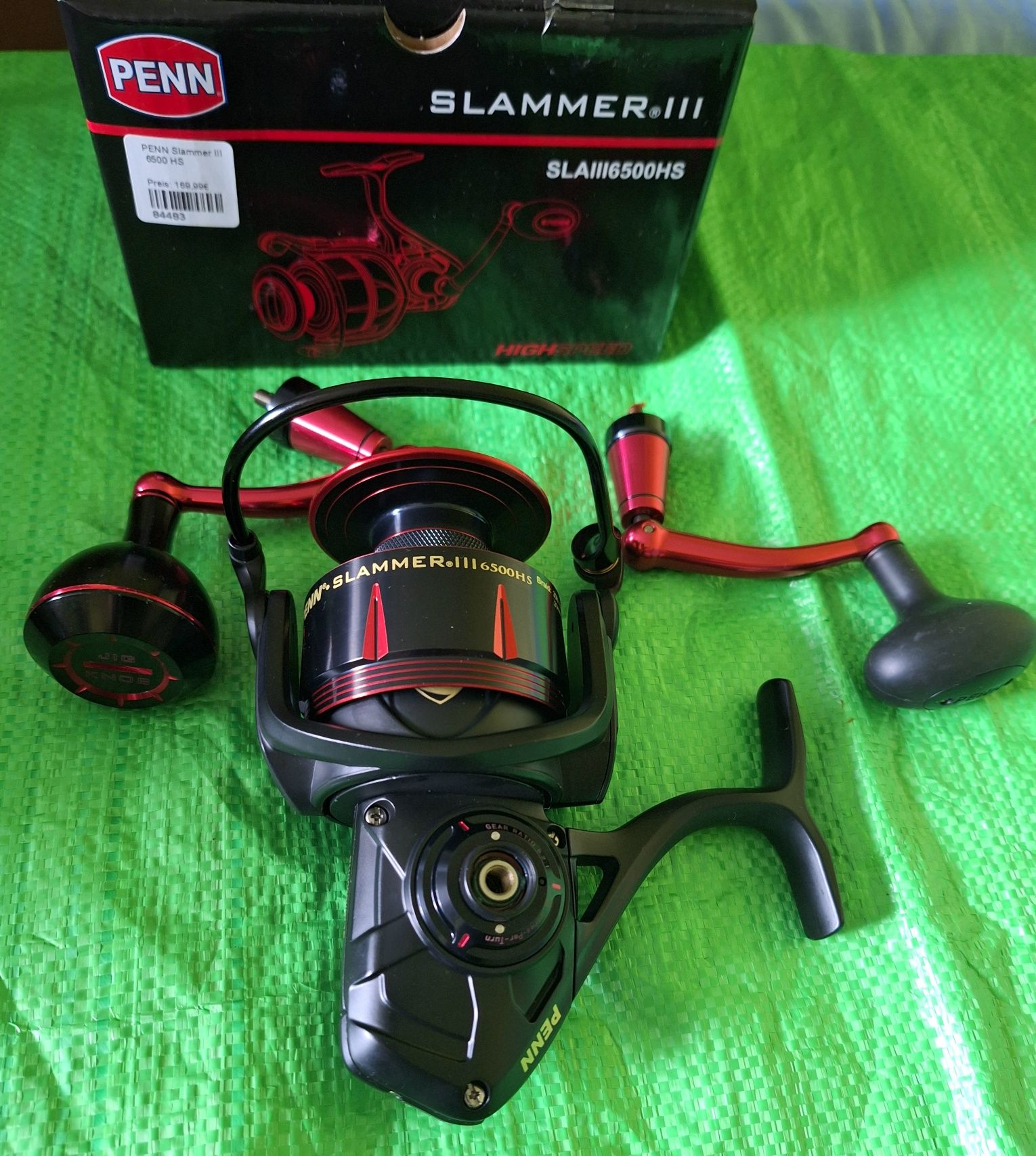 Kołowrotek Penn Slammer III 6500 HS Sum Halibut