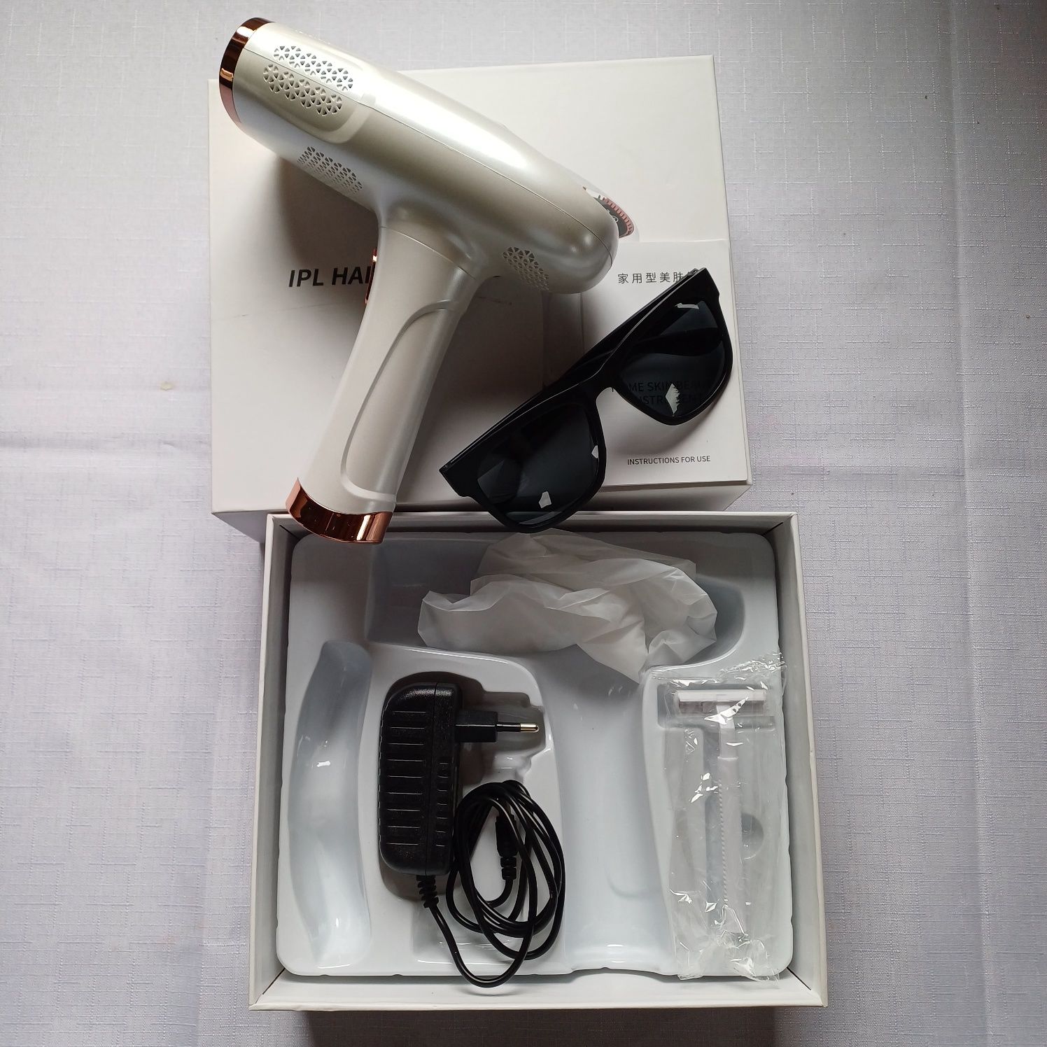 Depilator IPL DO WŁOSÓW ciała bikini nóg