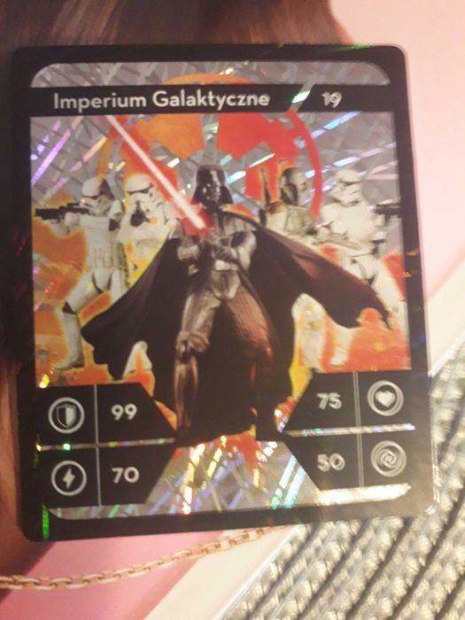 Karta Star Wars Kaufland hologram nr 19