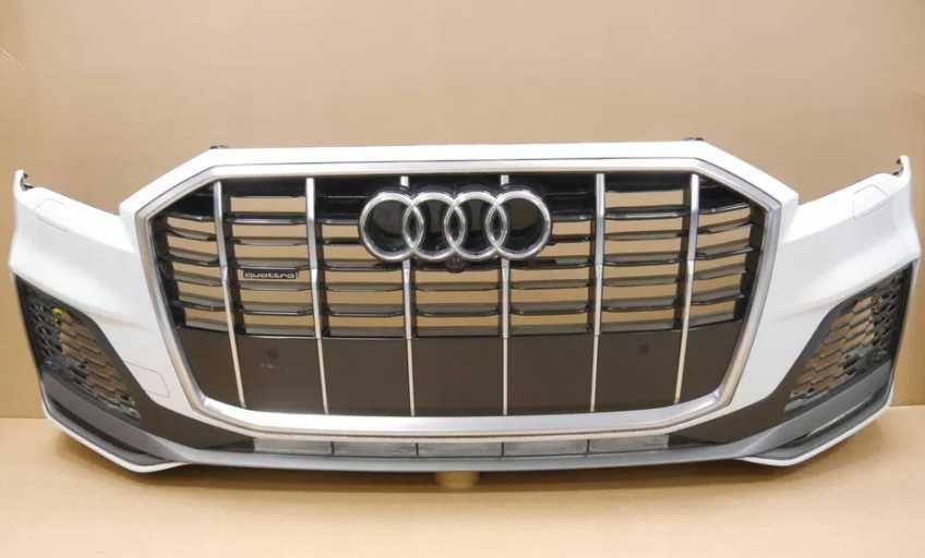 Audi Q7 4M Бампер передний рестайл дорестайл s line разборка розборка