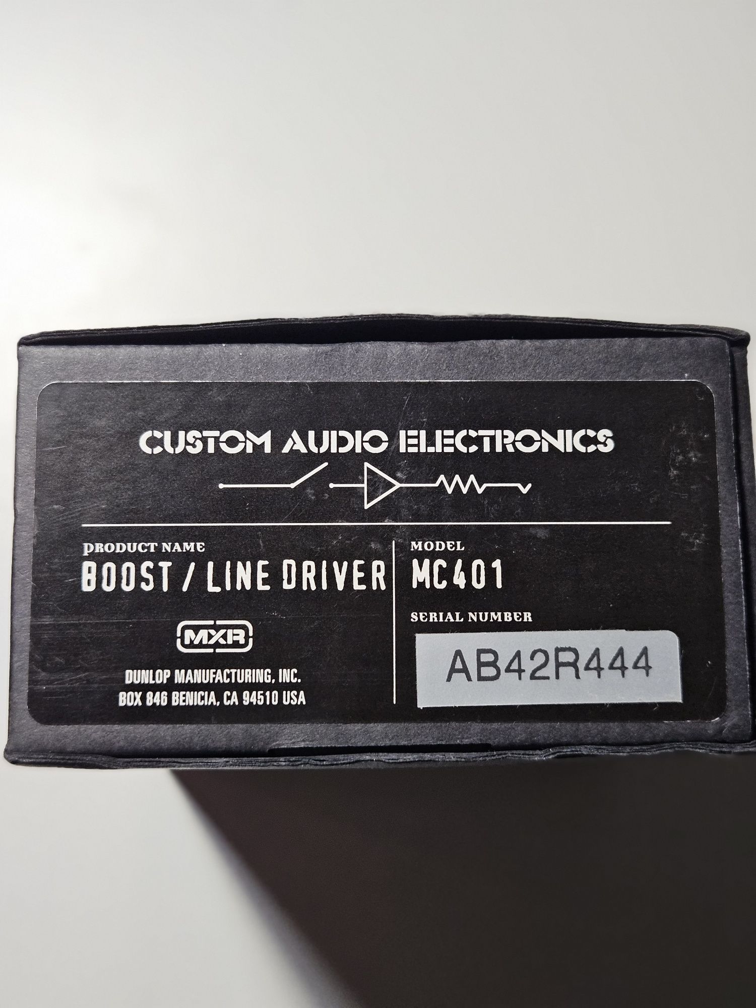 Efekty gitarowy Boost/Line Driver Custom Audio Electronics