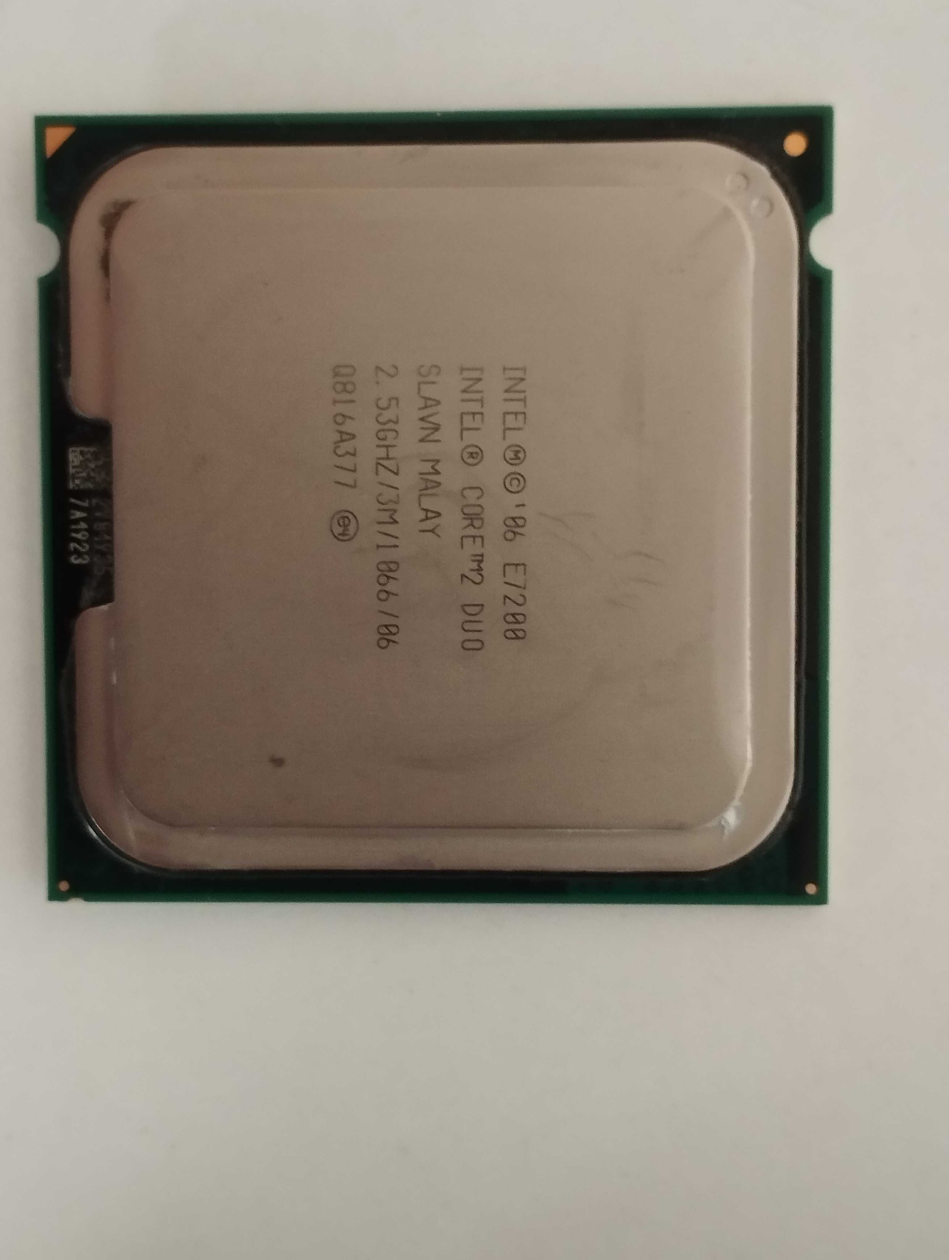 Процессор LGA 775 Core 2 DUO E7200 + охлаждение