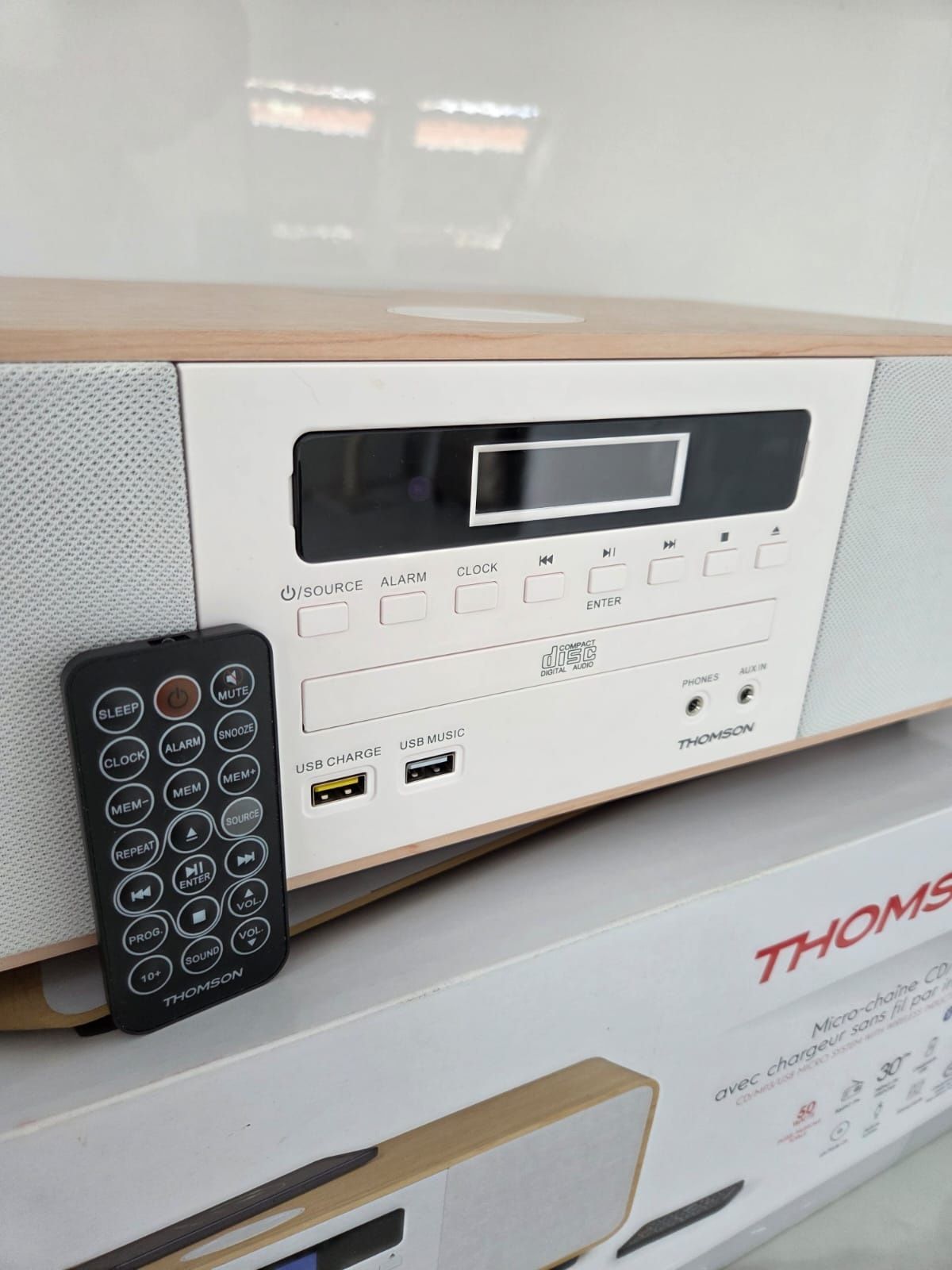 Miniwieża Thomson MIC201IBT biała