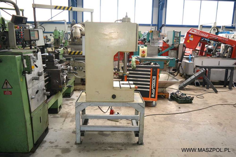 Prasa hydrauliczna WMW VEB Zulenroda PYTE 6,3 - SUPER STAN - FILM