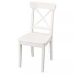 4 Cadeiras brancas IKEA