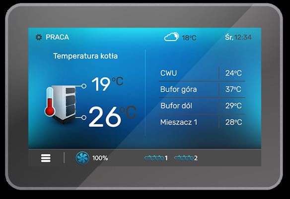 Kocioł, piec na pelet ECO PELL 16kW, prod. Metalteres, lista ZUM